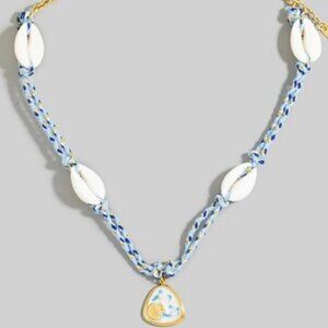 1 LEFT!! JULIETTE BRAIDED PUKA SHELL NECKLACE